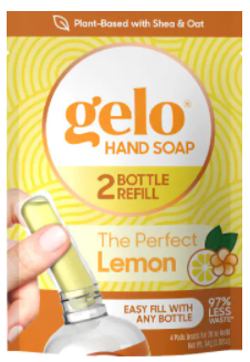 GELO: Soap Hand Pod Lemon Basil, 20 oz