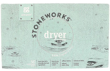 GRABGREEN: Dryer Sheets Rain Fragrance Free, 50 pk