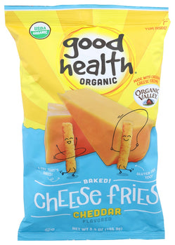 GOOD HEALTH: Baked Cheese Fries Cheddar, 5.5 oz