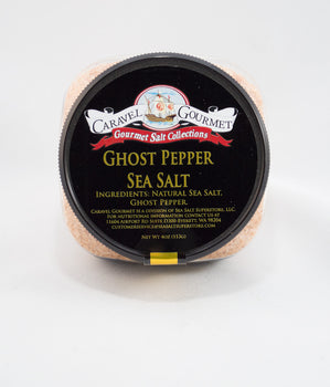 CARAVEL GOURMET: Sea Salt Ghost Pepper, 4 oz