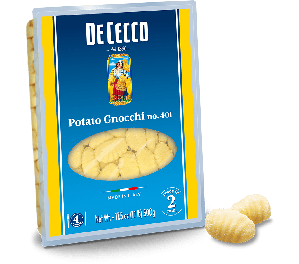 DE CECCO: Pasta Gnocchi Potato, 17.5 oz