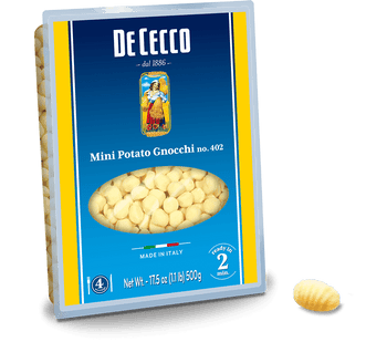 DE CECCO: Pasta Mini Gnchi Pto, 17.5 oz