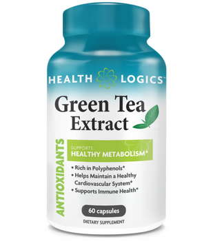 HEALTH LOGICS: Green Tea Extract Capsules, 60 cp