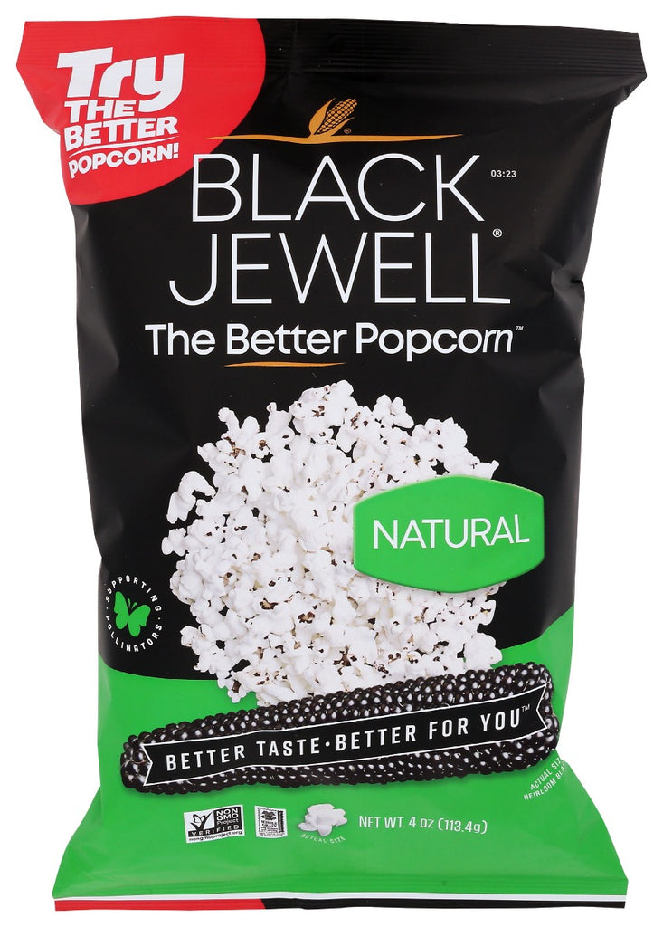 BLACK JEWELL: Popcorn Natural Rte, 4 oz