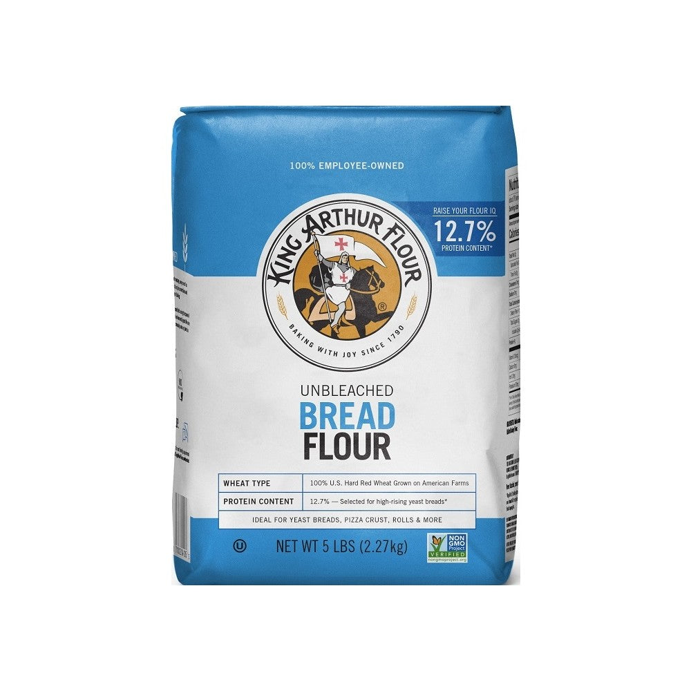 KING ARTHUR: Unbleached Bread Flour, 5 lb