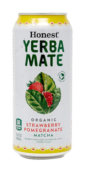 HONEST TEA: Yerba Mate Organic Strawberry Pomegranate Tea, 15.5 fo