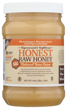 DESERT CREEK HONEY LLC: Honest Raw Honey, 44 fo