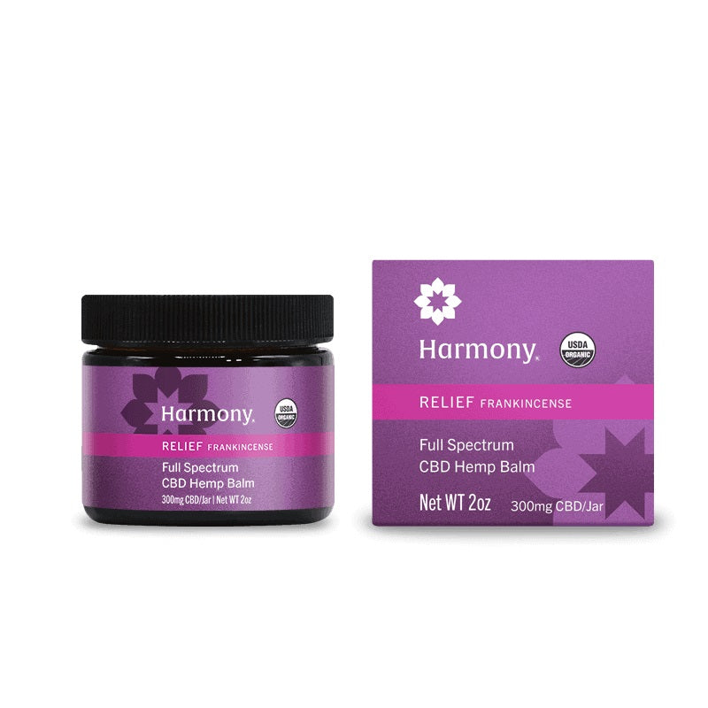 HARMONY: Balm Cbd Relief Frankincense, 2 oz