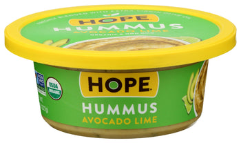 HOPE: Avocado Lime Hummus, 8 oz