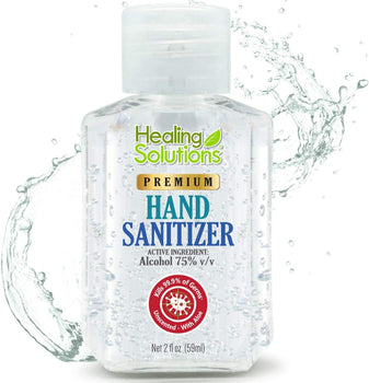 HEALING SOLUTIONS: Hand Sanitizer, 2 oz