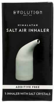 EVOLUTION SALT: Himalayan Salt Inhaler Additive Free, 1 ea