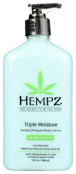 HEMPZ: Triple Moisture Whipped Body Creme, 17 oz