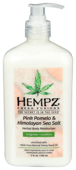 HEMPZ: Pink Pomelo Himalayan Sea Salt Body Moisturizer, 17 oz