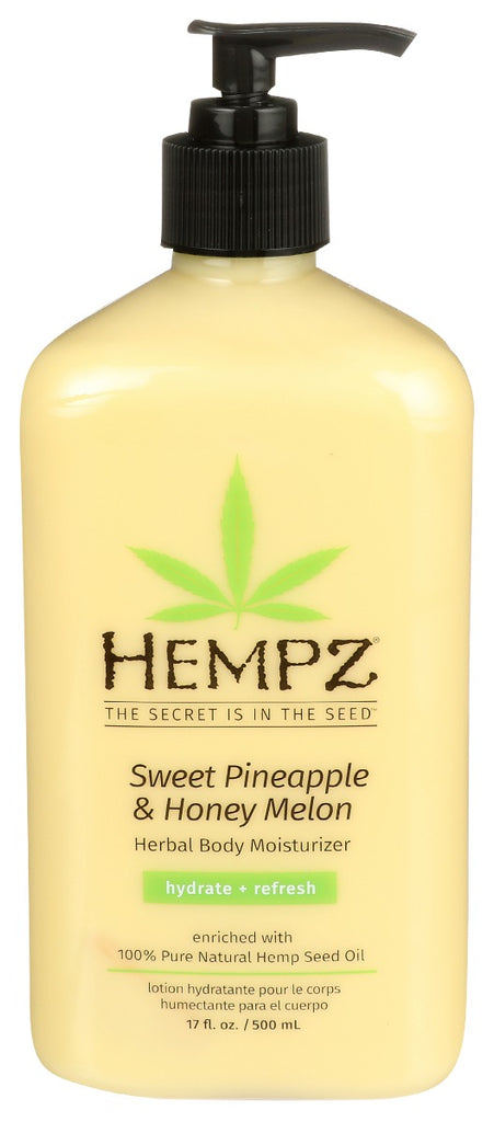 HEMPZ: Sweet Pineapple Honey Melon Body Moisturizer, 17 oz