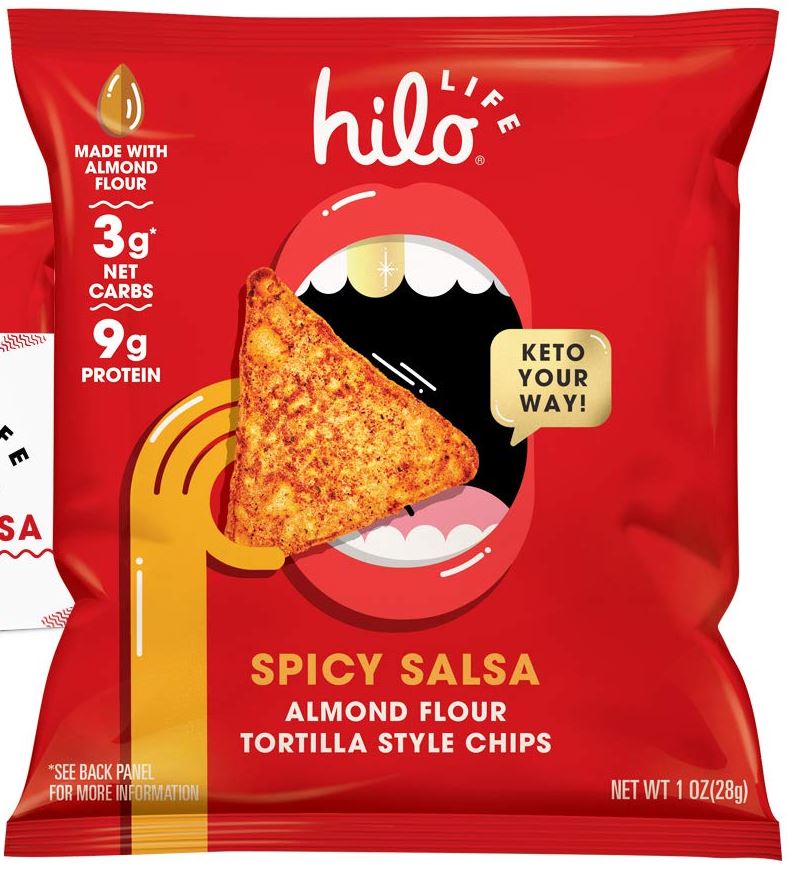 HILO LIFE SNACKS: Spicy Salsa Tortilla Chip, 1 oz