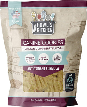 HOWLS KITCHEN: Canine Cookies Antioxidant Formula, 10 oz