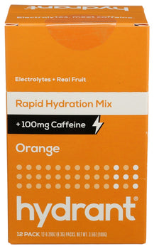 HYDRANT: Rapid Hydration Mix Orange, 12 ea