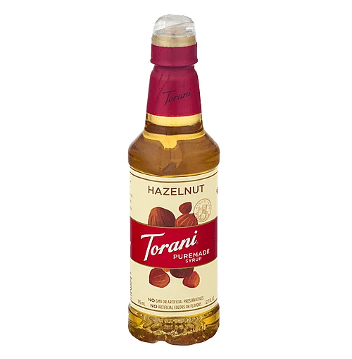 TORANI: Puremade Hazelnut Syrup, 375 ml