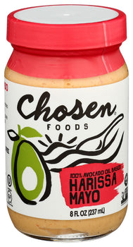 CHOSEN FOODS: Harissa Avocado Oil Mayo, 8 oz