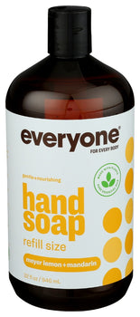 EVERYONE: Meyer Lemon Plus Mandarin Hand Soap Refill, 32 oz