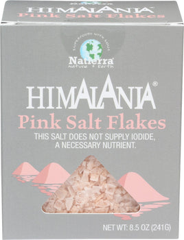 NATIERRA: Himalania Pink Salt Flakes Box, 8.5 oz