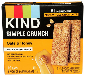 KIND: Oats and Honey, 7 oz