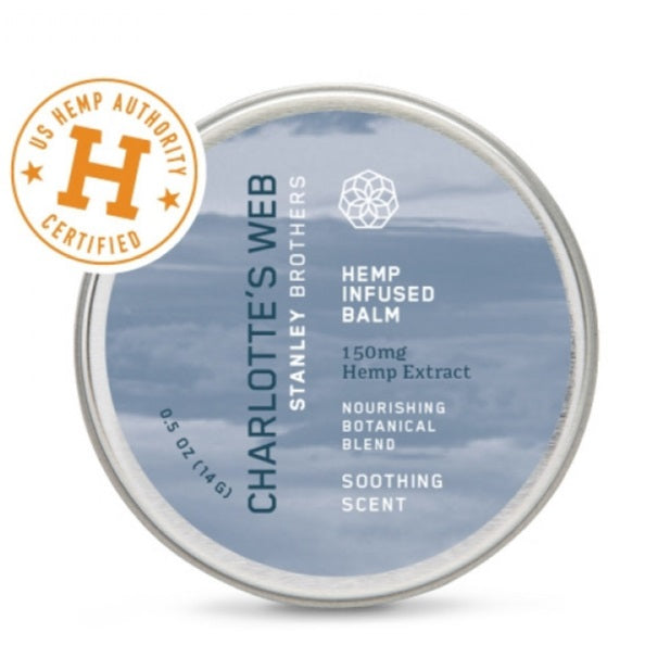 CHARLOTTES WEB: Hemp Infused Balm Soothing Scent, 0.5 oz