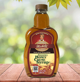 MICHELES: Syrup Honey Creme, 13 oz