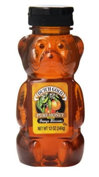 DUTCH GOLD: Honey Bear Orange Blossom, 12 oz