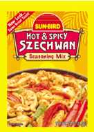 SUNBIRD: Hot Spicy Szechwan Seasoning Mix, 0.75 oz