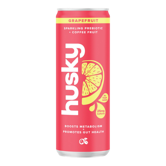 HUSKY: Coffee Sprkl Grapefruit, 12 fo