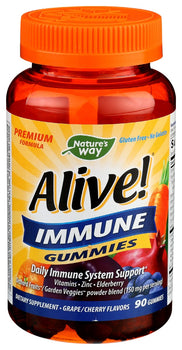 NATURES WAY: Alive Premium Immune Gummies, 90 ea