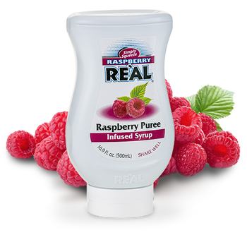 COCO REAL: Raspberry Real, 16.9 fo