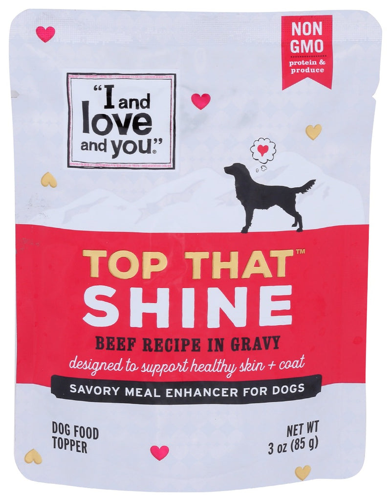 I&LOVE&YOU: Top That Shine Beef Recipe Meal Enhancers, 3 oz