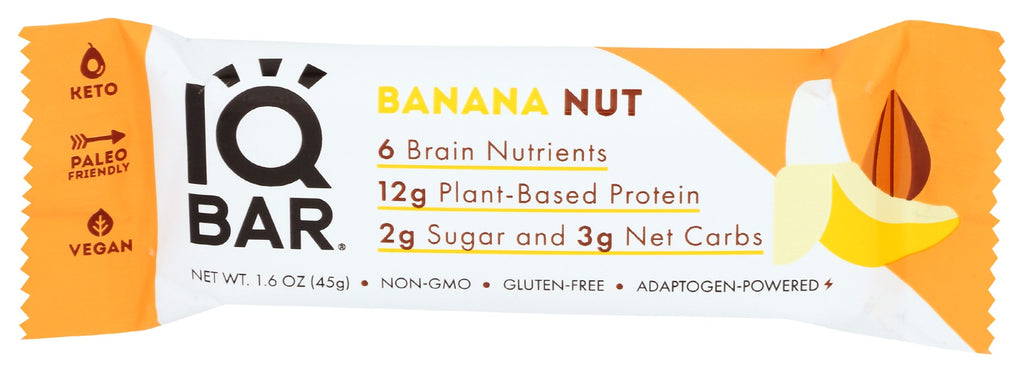 IQ BAR: Banana Nut Bar, 1.6 oz