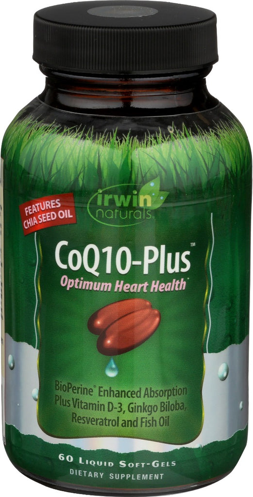 IRWIN NATURALS: Coq10 Plus Optimum Heart Health, 60 sg