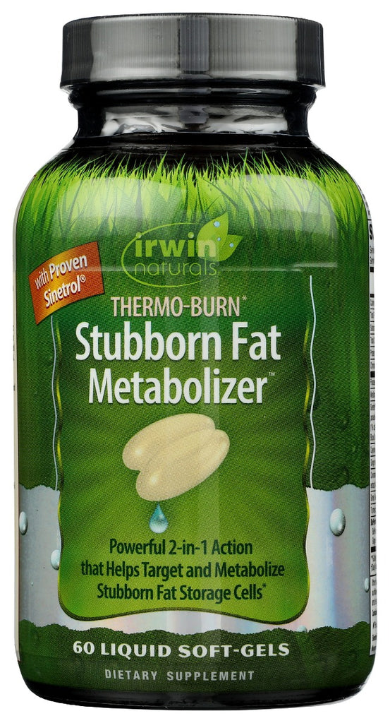 IRWIN NATURALS: Thermo Burn Stubborn Fat Metabolizer, 60 sg