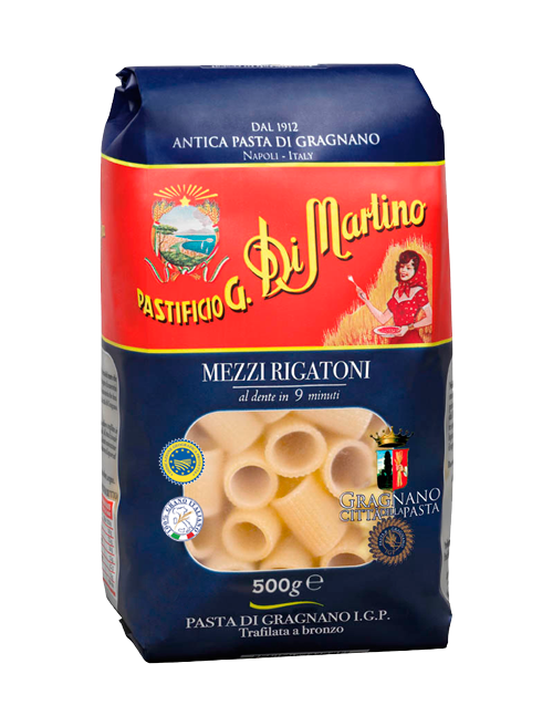 DI MARTINO: Pasta Mezzi Rigatoni, 1 lb