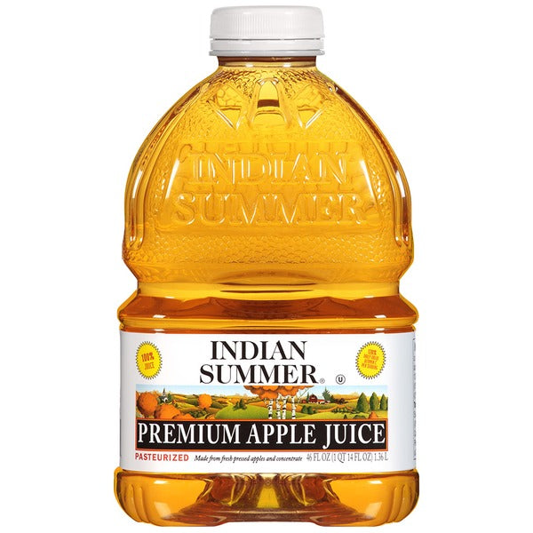 INDIAN SUMMER: Premium Apple Juice, 46 oz