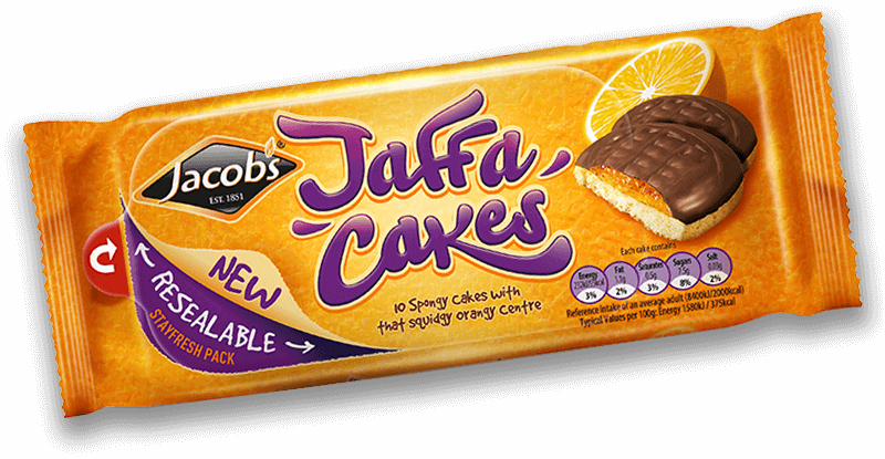 JACOBS: Jaffa Cakes, 5.1 oz