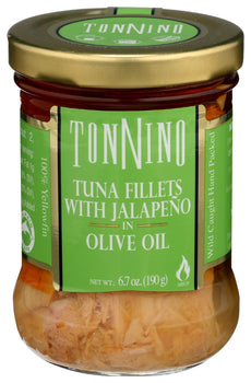 TONNINO: Ventresca Tuna With Jalapeno In Olive Oil, 6.7 oz