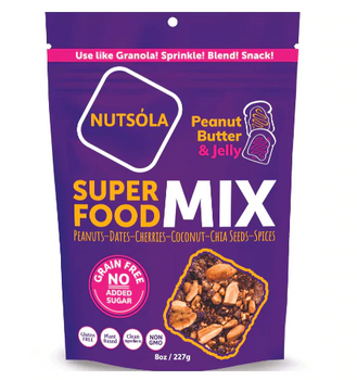 NUTSOLA: PB and Jelly Mix, 8 oz