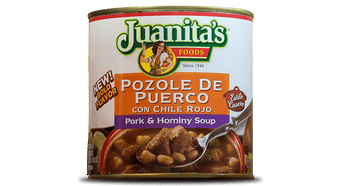 JUANITAS: Pork Pozole With Red Chile, 25 oz