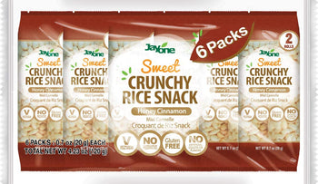 JAYONE: Honey Cinnamon Crunchy Rice Snack, 4.23 oz