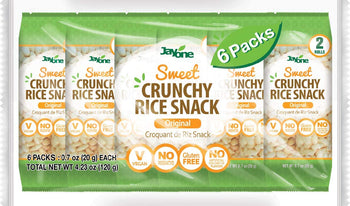 JAYONE: Original Cruncy Rice Snack, 4.23 oz