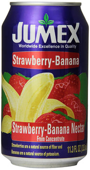 JUMEX: Strawberry Banana Nectar, 11.3 oz