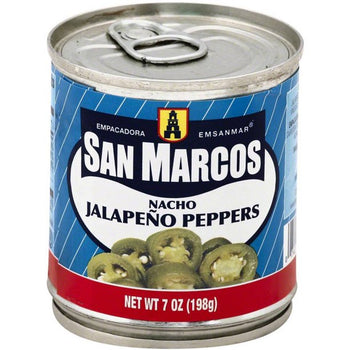 SAN MARCOS: Nacho Jalapeno Peppers, 7 oz