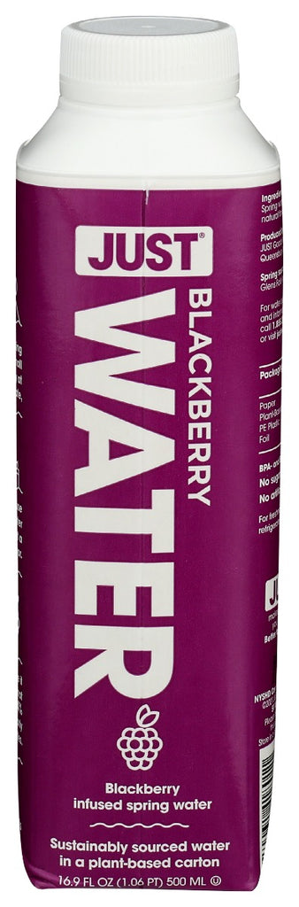 JUST WATER: Blackberry Water, 16.9 fo