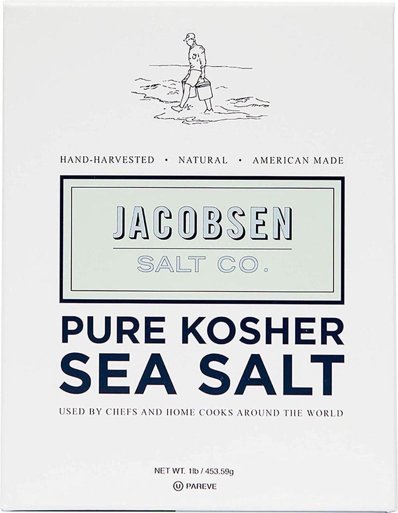 JACOBSEN SALT CO: Pure Kosher Sea Salt, 1 lb