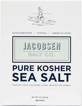 JACOBSEN SALT CO: Pure Kosher Sea Salt, 1 lb